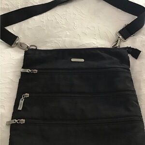 Baggallini Black Crossbody Bag with Durable Design and Professional Style